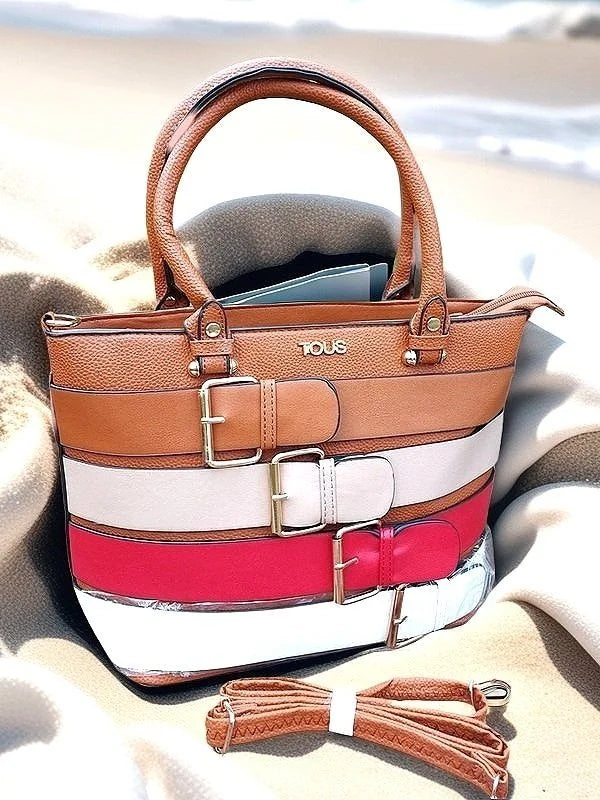 Multicolor Bear Bag