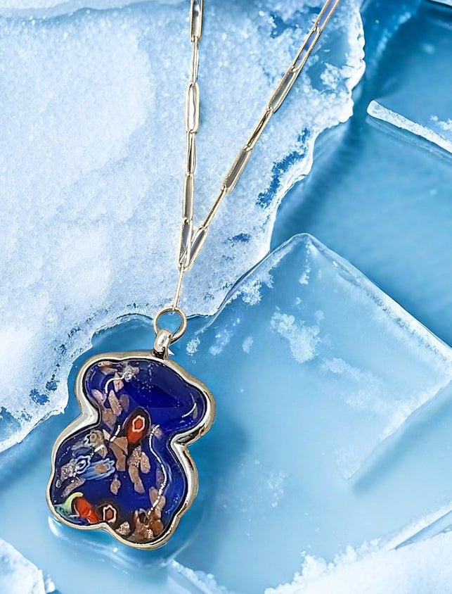 Blue Murano Necklace